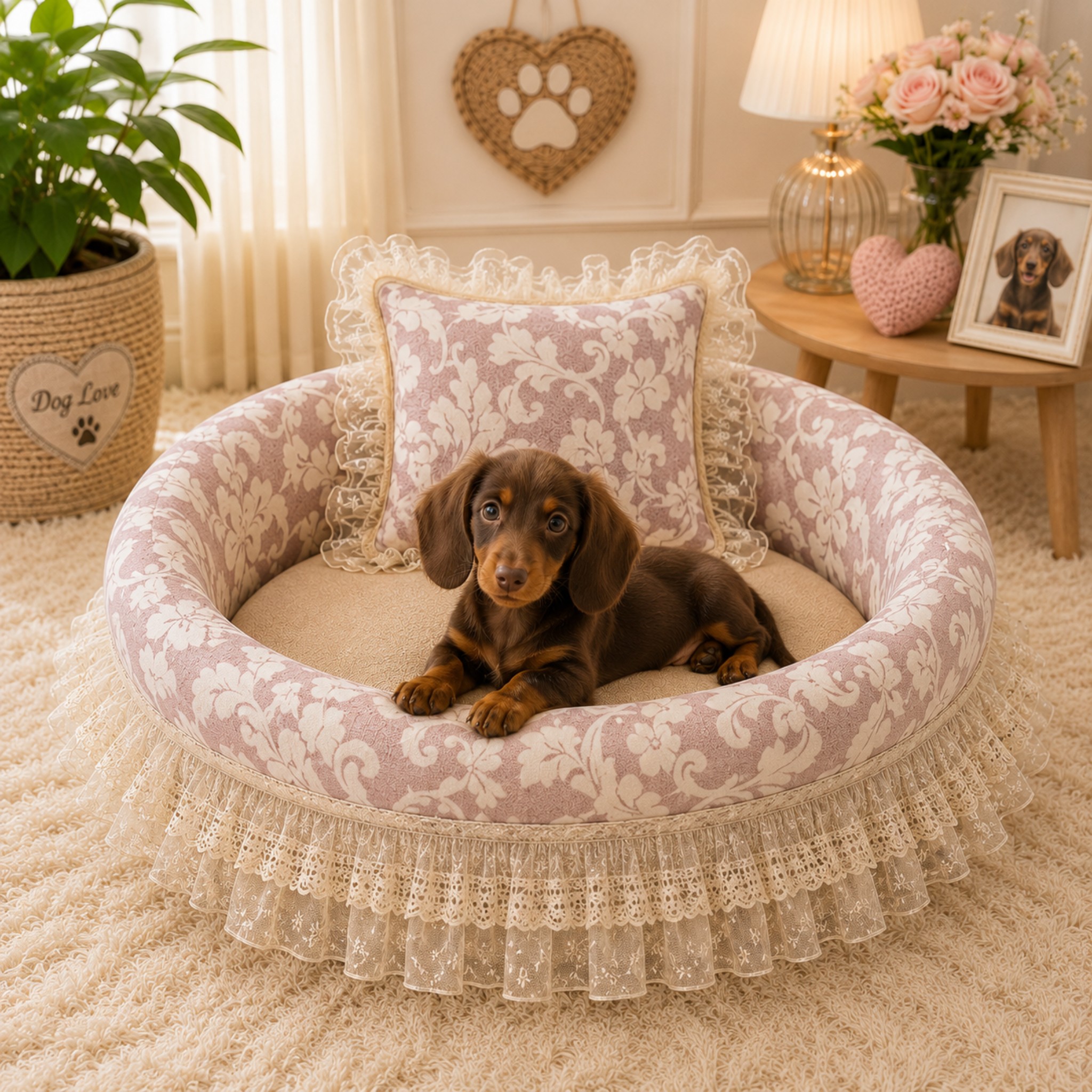 Cuccia di Lusso Sweet Elegance in Cotone